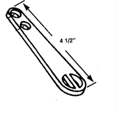 Torque arms for Air Lock Awning windows