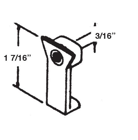 Slide bar guide for Awning Windows – Window Mart Depot
