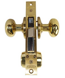 Marks 22AC RHR Double Cylinder Iron Gate Ornamental Mortise Lock Set
